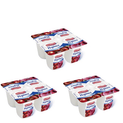 Sữa chua vị cherry/Raspberry Yoginos (100gr/hộp)